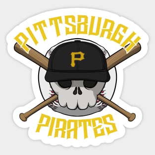 Pittsburgh Pirates Jolly Roger Sticker